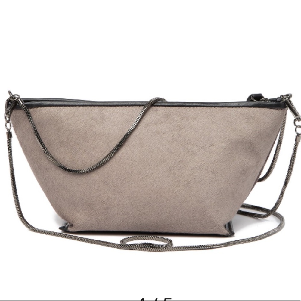 Christopher Kon Taupe After Party cross body